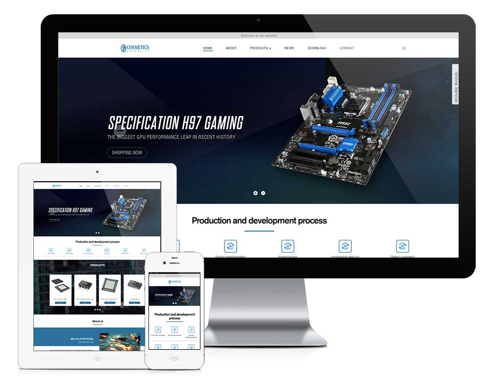 百色电商网站案例